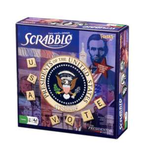 NEW Scrabble The Presidential Edition Game 8+  