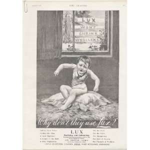  Lux Lever Bros Sunlight Soap Advert 1900 *1