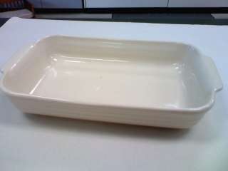 Henn Pottery Creamware Casserole Dish 7x11 NEW  