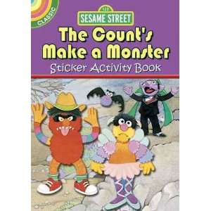 Counts Make a Monster Sticker Activity Book[ SESAME STREET THE COUNT 