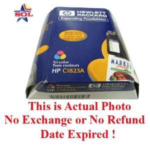  (Date Expired) OEM HP 23 (C1823A) Tricolor Ink Cartridge 