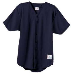   All Star Custom Baseball Full Button Front Jerseys NAVY A3XL Sports