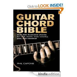 Guitar Chord Bible (Music Bibles) Phil Capone  Kindle 