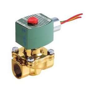    Gas Solenoid Valve,2 Way,nc,1/2 In Pipe   RED HAT