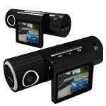 Real HD 720p Car Dash Camera Cam DVR Lens Rotate 200°  