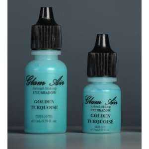  Glam Air Airbrush E7 Golden Turquoise Eye Shadow Water 