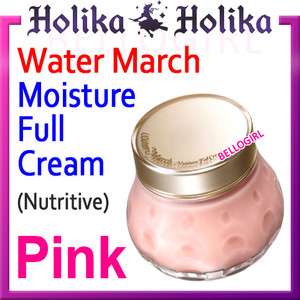 Holika Water March Moisture Full Cream [ Pink Nutritive ] 120ml 
