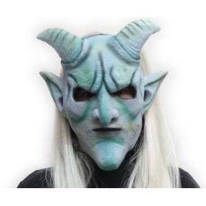  Halloween Magic Horn Silver Hair Mask Toys & Games