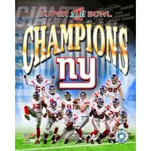  New York Giants 2007 Super Bowl XLII Champions Composite 