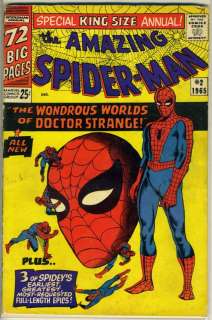 AMAZING SPIDER MAN King Size Annual #2 © 1965 Marvel  