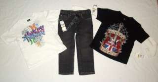 Toddler girls Hurley 3 pc lot clothes, size 3T NWt $84  