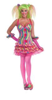   the Clown Circus Sweetie Adult Costume Standard Size NEW  