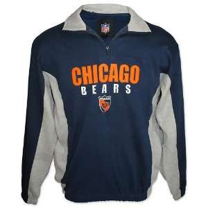  Chicago Bears Endzone Quarter Zip Sweatshirt Sports 