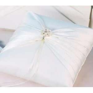  Wedding Perfections Romance Ring Pillow Bridal White 