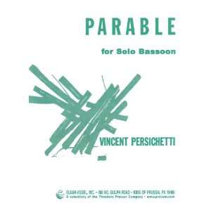  PARABLE FOR SOLO BASSOON Books