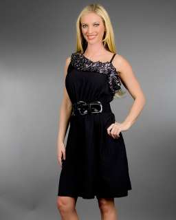 Ruffle Polka Dot Flower Print Plus Size Dress *Belt Included*  