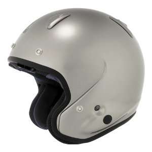 Classic/c Open Face Helmet 06 08   Solid Titanium Silver   Fits Years 