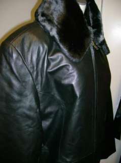 Centigrade (R) Lamb Leather Jacket w/ Collar M NWT  