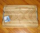 marlboro wooden bbq carving tray gear 2003 new w tags