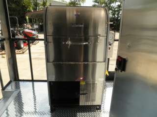   20 WHITE BBQ SMOKER FOOD EVENT ENCLOSED CONCESSION TRAILER  