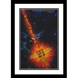  Star Trek 6 Undiscovered 32x45 Framed and Double Matted 
