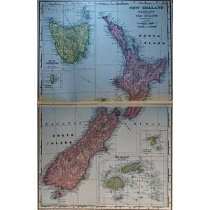  Spofford Map of New Zealand (1900)
