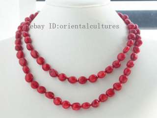 19 2strands Genuine Natural coral beads Necklace  