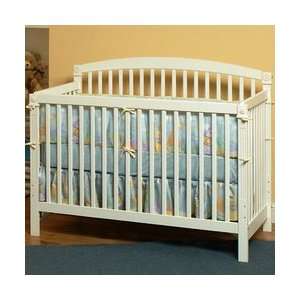  Taylor Lifetime Bed   Distressed Matte White Baby