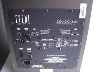 Event 20/20 bas Powered Studio Recording Monitors  