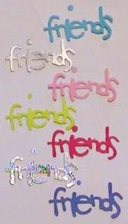 FRIENDS CUT OUT HAND MADE BFF ~MUST C~  