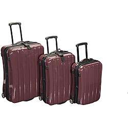 International Traveller 3 piece Polycarbonate Luggage Set   