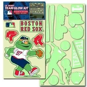  Boston Red Sox Lil Buddy Glow In The Dark Decal Kit 