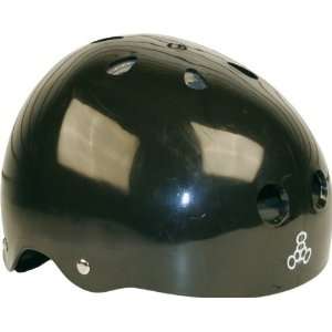   Eight Helmet Black Large W Std.liner Skate Helmets
