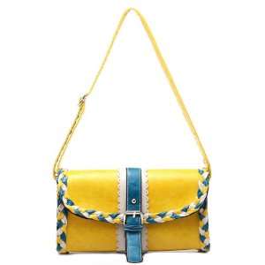   Shoulder Handbag Colorful Sun Shine Girl Fashion Beige Yellow 170379