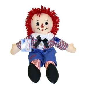  Classic Raggedy Andy 16 Inch Doll with Board Book Toys 