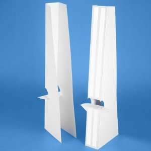  24 Double Wing Easel Backs   White Health & Personal 