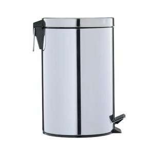 Round Step On Trash Can in Stainless Steel (3.125 Gal/11.83L 