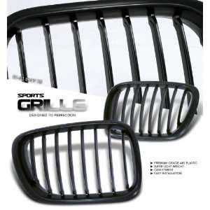  00 03 BMW X5 Sport Grill   Black Painted Wide Kidney Grill 