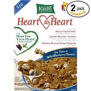 Kashi Heart To Heart Wild Blueberry Cluster Cereal, 26.8 Ounce Boxes 