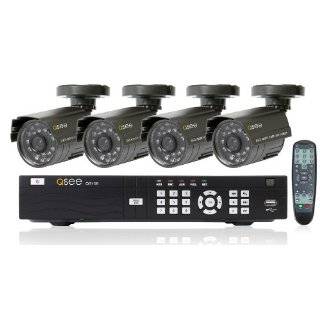   Recording Security System with 4 Indoor / Outdoor Cameras