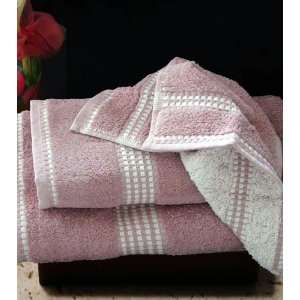  Bi face European Cotton Terry Towel Set, 3 pieces