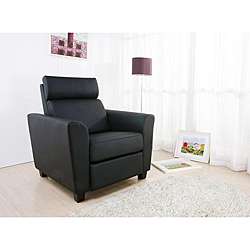 Indiana Black Recliner Chair  