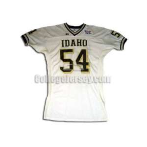   No. 54 Game Used Idaho Russell Football Jersey