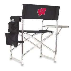  Wisconsin Badgers Sports Chair (Black)