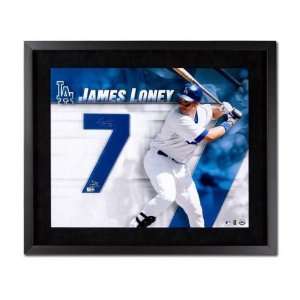  James Loney Los Angeles Dodgers Framed Autographed Jersey 