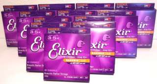  12 sets (12 strings per set) of brand new Elixir 80 