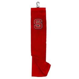  North Carolina NC State Wolfpack Velour Embroidered Golf 