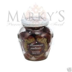   Marrons Entiers 6.4 oz in Jar, Imported from Ssabaton, France  
