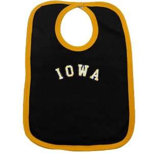  NCAA Iowa Hawkeyes Black Polka Dot Twill Bib Sports 