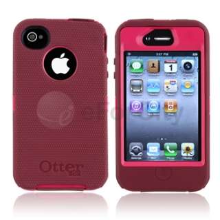 OtterBox Defender Peony Pink/Plum Cover Case+Diamond LCD Guard for 